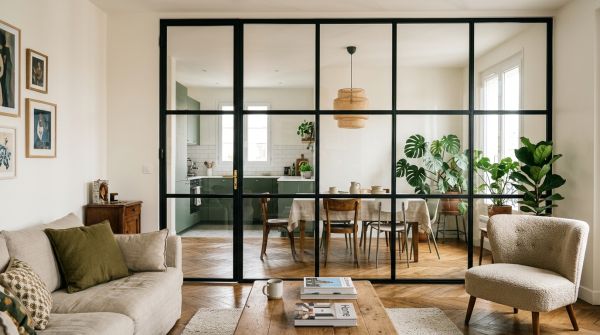 Découvrez comment intégrer élégamment une verrière dans votre déco