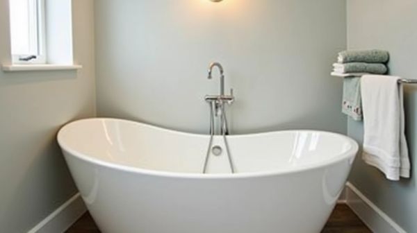 La baignoire sabot, un choix pratique pour les petites salles de bain
