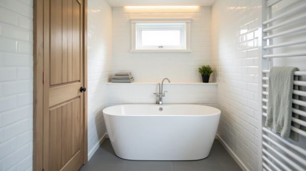 Pourquoi opter pour une baignoire sabot dans une petite salle de bain