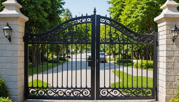 Créez le portillon en aluminium sur mesure de vos rêves