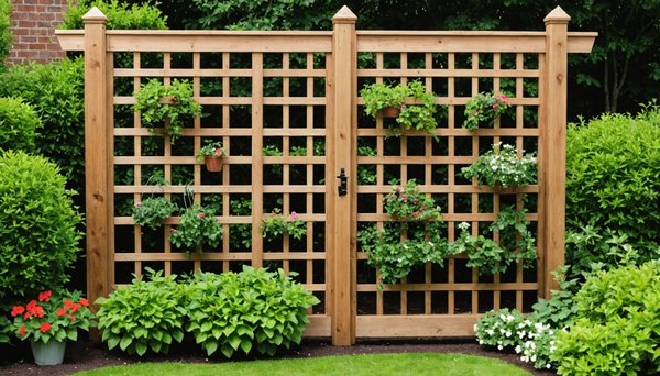 Panneau pour jardin en bois : le guide complet pour choisir