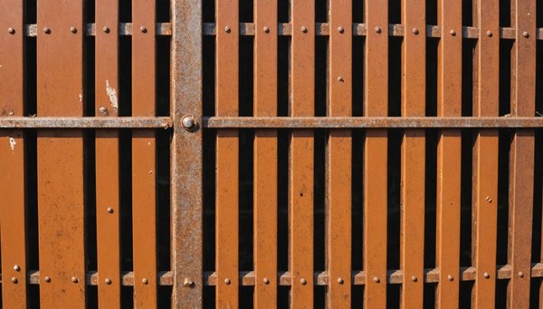 Éviter la rouille sur une clôture rigide en métal : les causes et les solutions