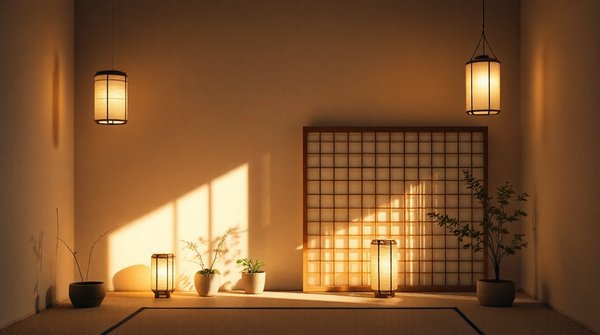 Transformez votre espace avec des luminaires japonais au style zen.
